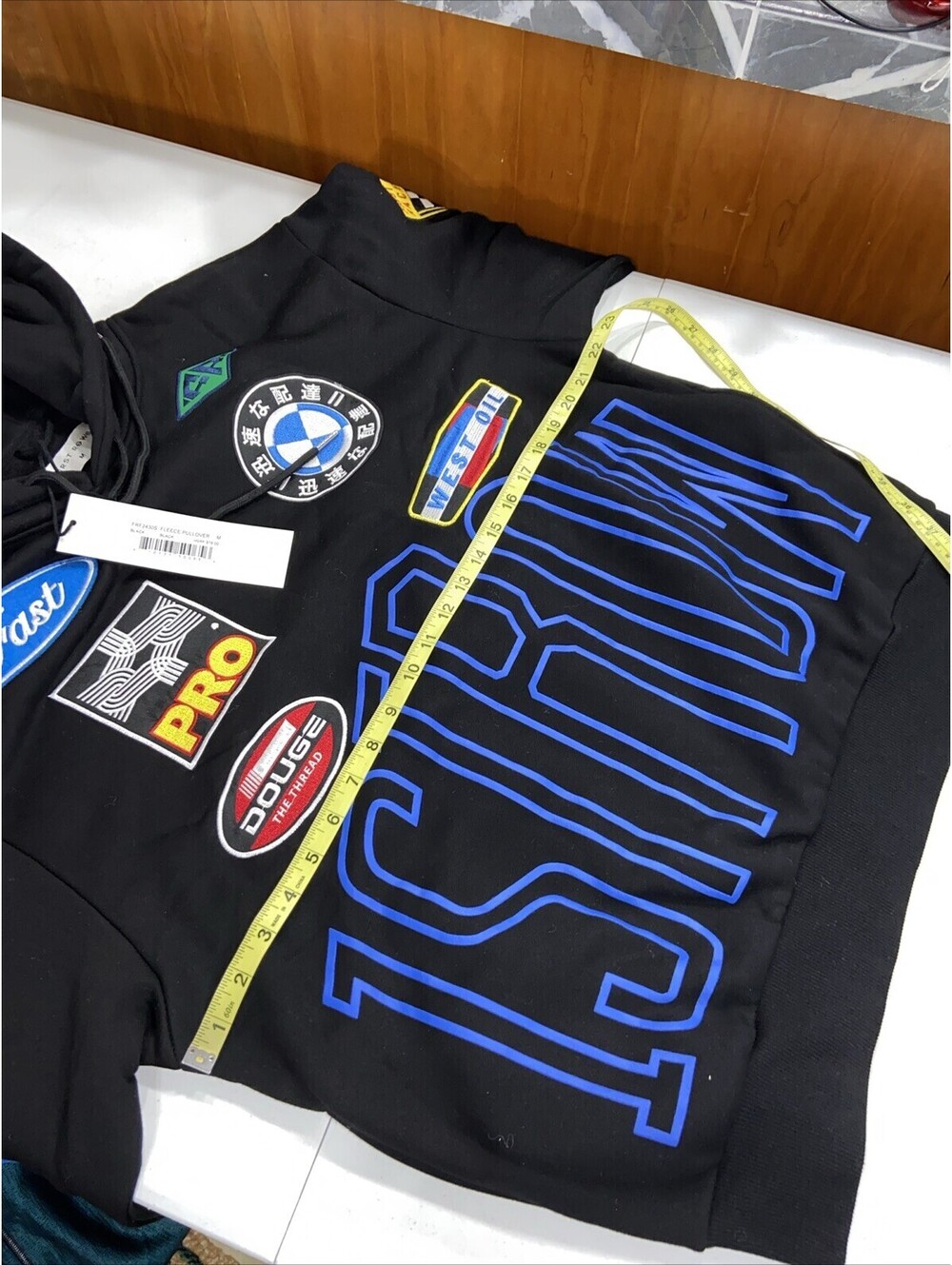 First Roe Racing Hoodie M Mens Black pullover - Picture 5 of 5
